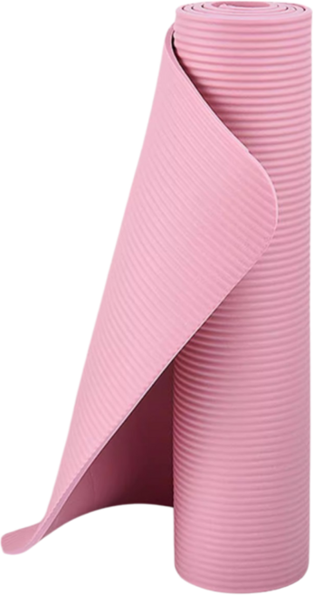 핫버튼 NBR 요가매트 10MM, 1개, 핑크