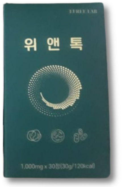 위 영양제 이프리랩 위앤톡, 4개, 30정