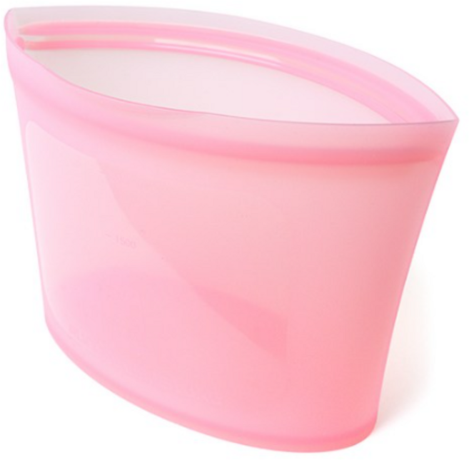 실리가든 실리콘 지퍼백 소형 500ml, RED 레드, 100개