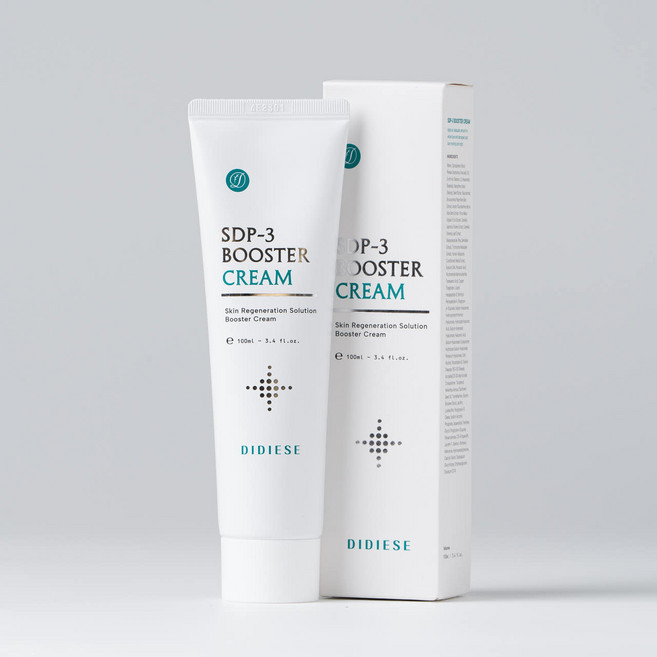 [디디에즈] SDP-3 스킨부스터 크림 MTS 엑소좀 PDRN 줄기세포추출물 PLLA, 1개, 100ml