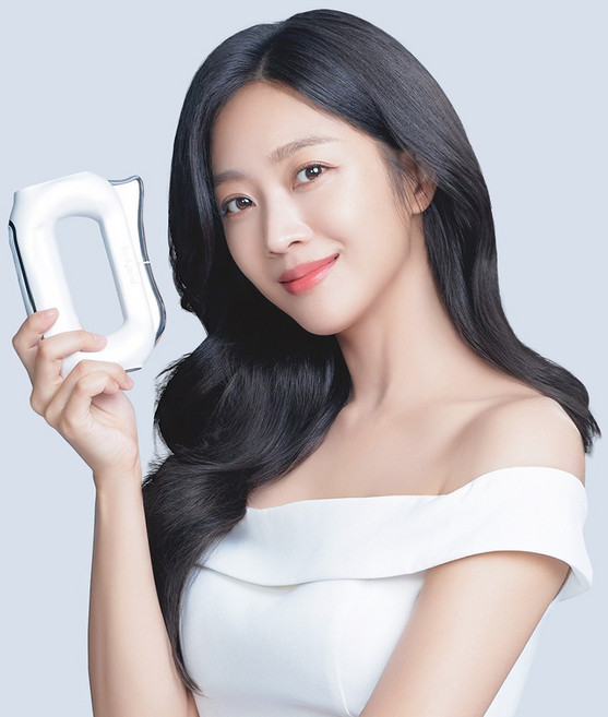 바디앤 슬림핏 EMS 저주파 바디라인 괄사 마사지기(전용 마사지젤 증정), 펄화이트