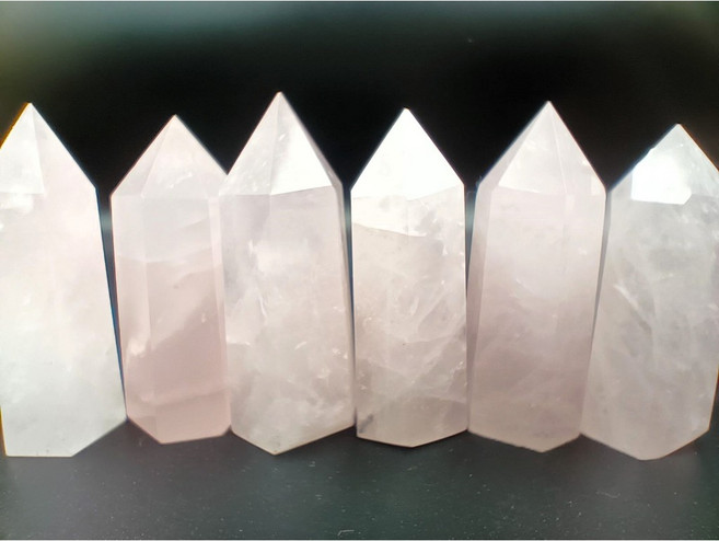 藥魂 4-5cm 水晶柱, 1個, 粉晶, 粉晶