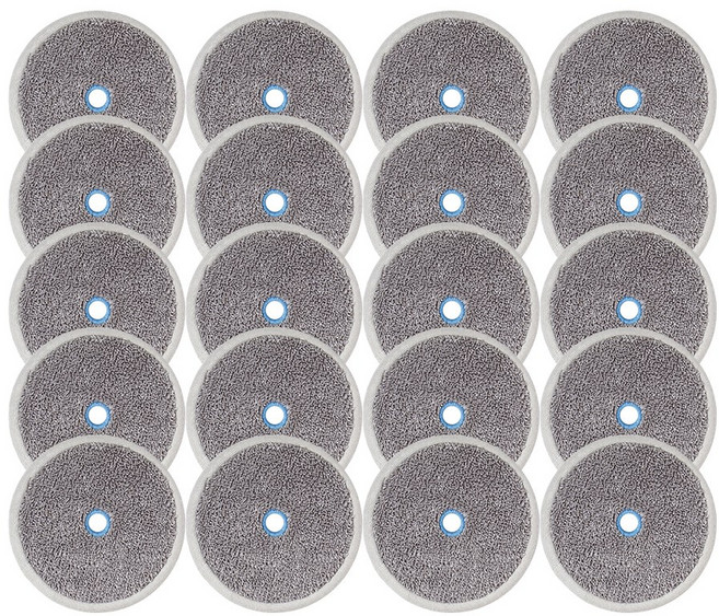 삼성 비스포크 제트 220W 250W 280W 외 청소기 호환 극세사 물걸레 패드 16cm 2매, 10세트, VCA-SAEC97S160mm2매입