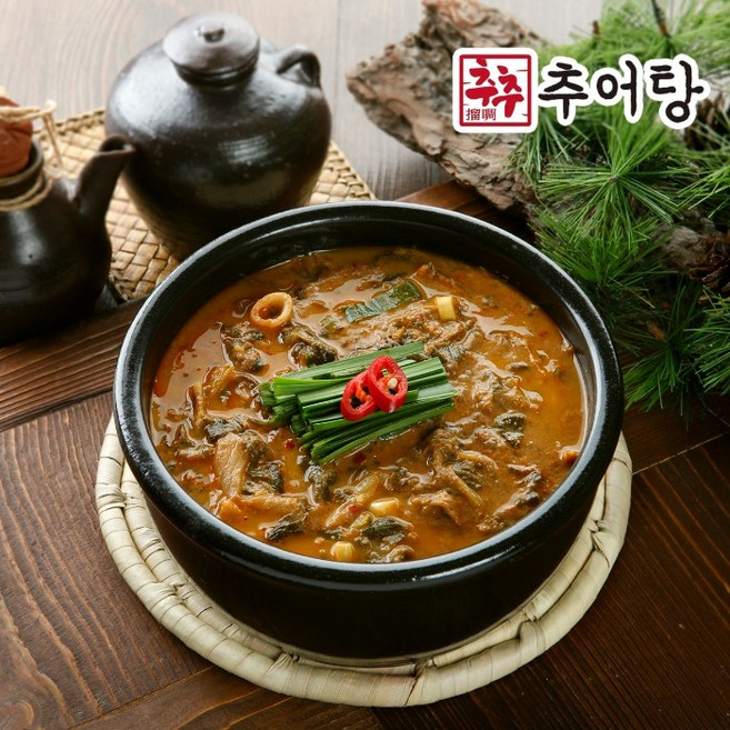 추추추어탕 국내산 활미꾸라지를 그대로 갈아넣은 해썹인증 추어탕, 500g, 10개