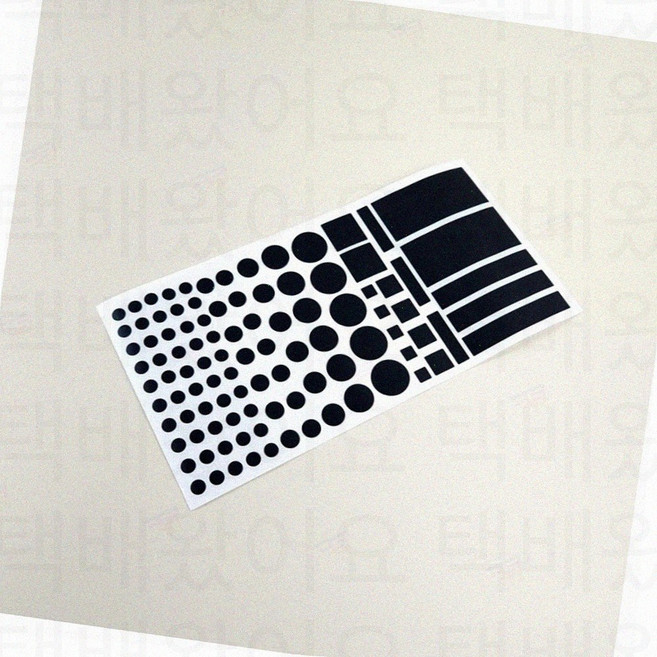 암막스티커 LED 공유기 멀티탭 전원 불빛 차단 차광 가리개 캠 노트북 스마트폰 보안, 반투명