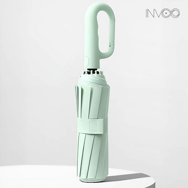 INVO8 프리미엄 올인원 거꾸로 자동우산 UV차단 양산 3단