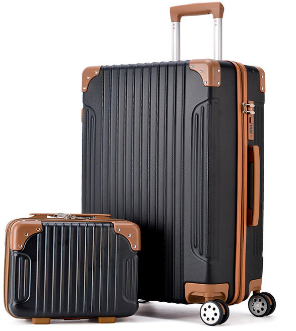 플랜와이 여행용 감성 하드 기내용 캐리어 2종 세트 14인치 20인치 24인치 CA1