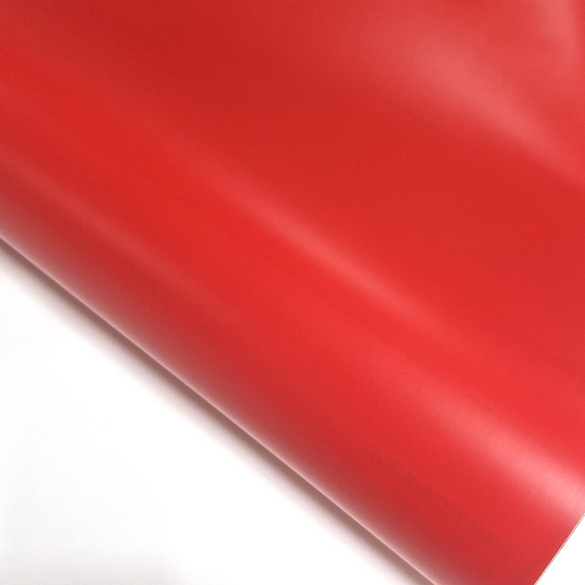 강렬한 레드 시트지 포인트 인테리어 접착 필름