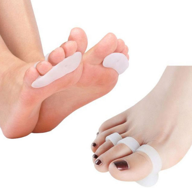 프라이스마켓 실리콘 발가락 3구 교정기, 1세트