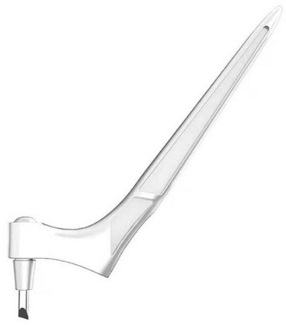 핸셀 다꾸 공예 디자인 DIY 종이 커터 회전 칼, 1개, 회전칼 화이트