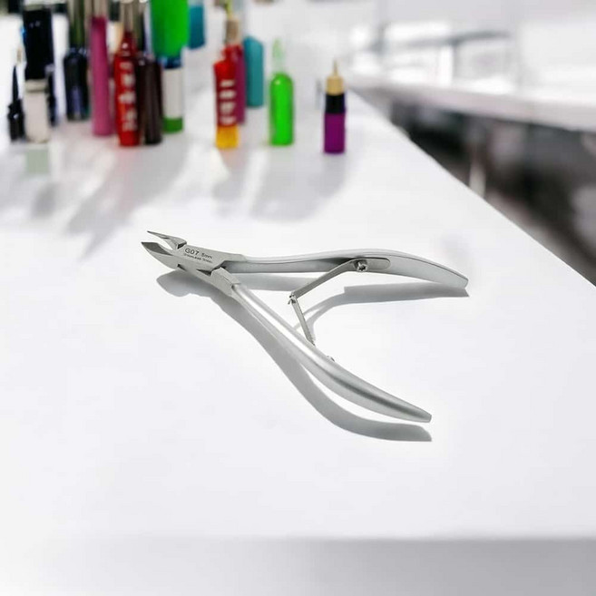 셀프 큐티클 가위 5mm 니퍼 날길이 굳은살 도구 날 손톱