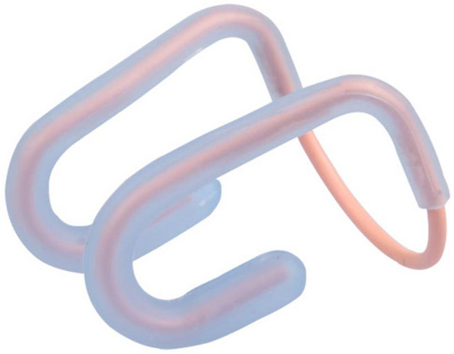 쉬운 수영적응 도우미 안전 기본형 코마개/ 연습용 계곡수영 부드러운 센터용 물놀이, BLU, 1개