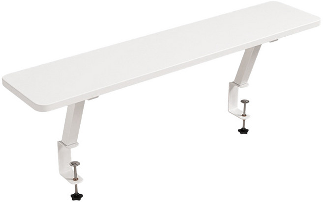 풀라이프 클램프 모니터 받침대, 화이트 60cm, 화이트 60cm, 1개
