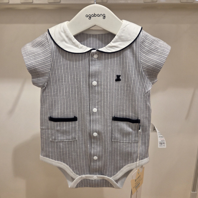 [선물추천]아가방 2026신상~/ 면100%!! 한여름~시원시원한~바디슈트!!/ 이게 실내복이라고~? 외출복 겸용 실내 바디수트!!/ 신생아 100일 여름 실내복~ 내의~
