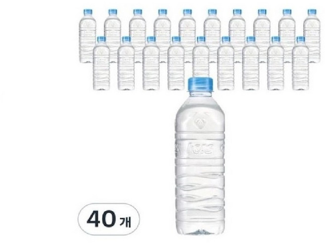 아이시스 지리산 산청수, 500ml, 40개