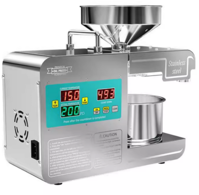 방앗곳간 올스텐 착유기 기름짜는기계 온도제어 참기름 들기름 채유기 전동 압착기 오일 추출기, 온도제어 모델