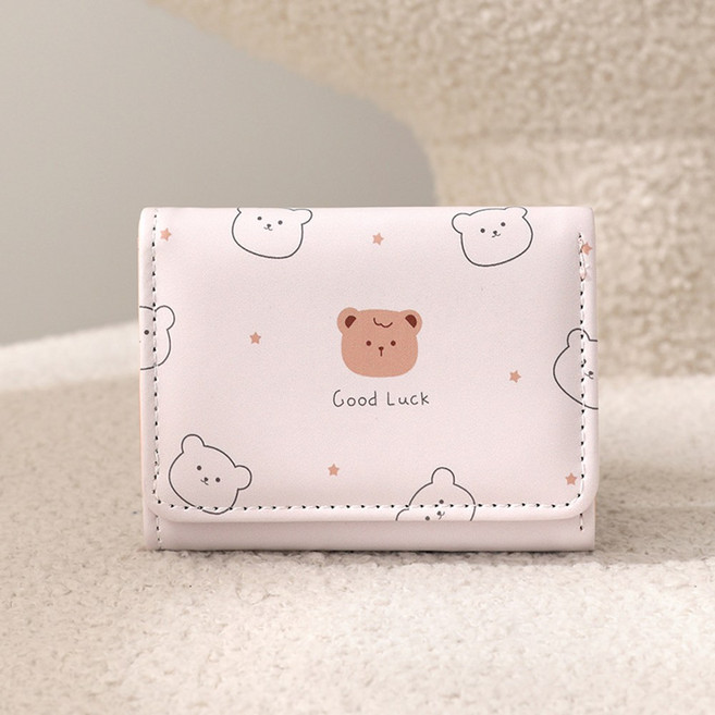 곰돌이반지갑 학생지갑 초등학생지갑 여성지갑 10대 반지갑