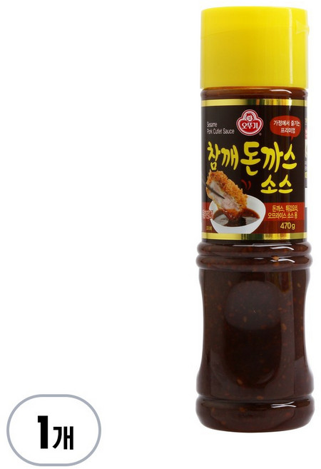 오뚜기 참깨 돈까스 소스, 470g, 1개