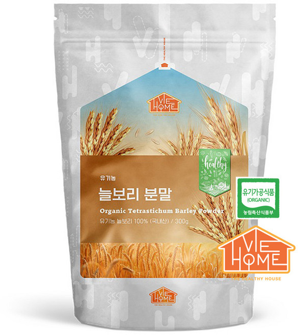 건강한우리집비옴 유기농 늘보리 분말 300g, 1개