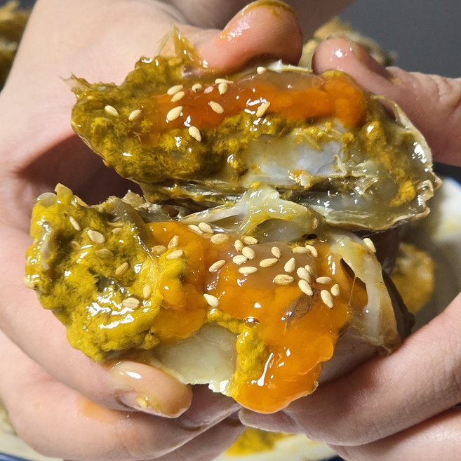 오직꽃게 연평도 몽당꽃게 암꽃게 간장게장 알배기 2kg 3마리, 1개