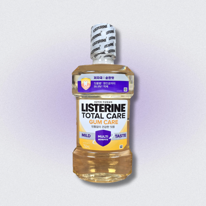 리스테린 액 검케어 마일드 구강세정제, 750ml, 1개