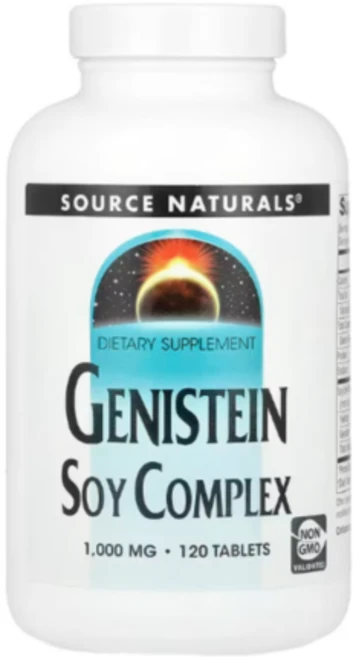 소스내추럴스 제니스테인 쏘이 대두 이소플라본 복합체 1 000mg 120정 (1개월분), 1개 - 쿠팡