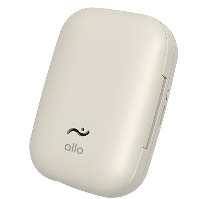 알로코리아 덴픽션 바람건조 고온히팅 무선 휴대용 칫솔살균기, ATS1G, 크림