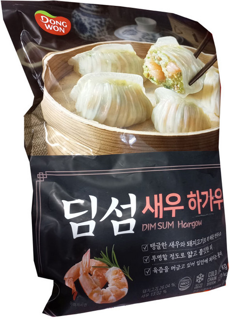 동원 딤섬 새우하가우, 1.2kg, 1개
