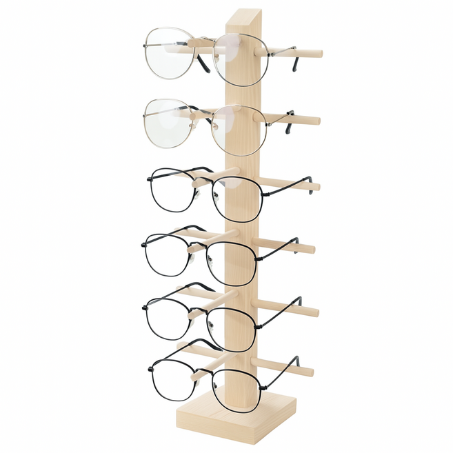 허니잼 원목 안경거치대 선글라스 보관함 안경 걸이 선글라스 거치대 장식함 정리대