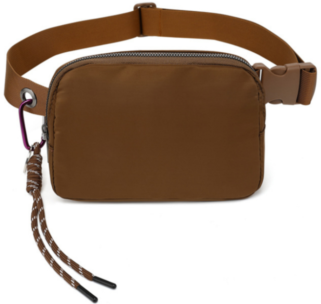 에쉬울프 남여공용 초경량 이지슬링 백 방수 힙색 웨이스트백 미니 크로스백 여행용 운동 조깅 파우치 메신저