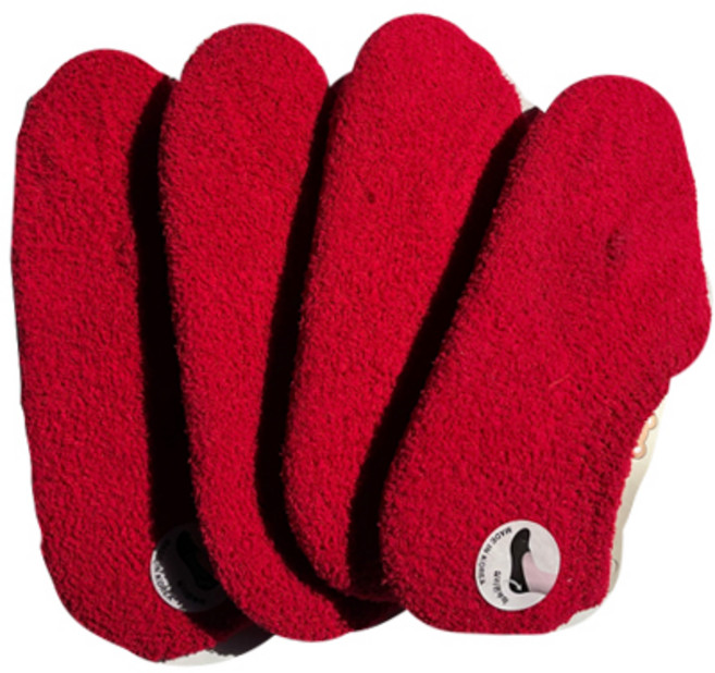 엘로시오 국산 여성 수면 덧신 4켤레 세트