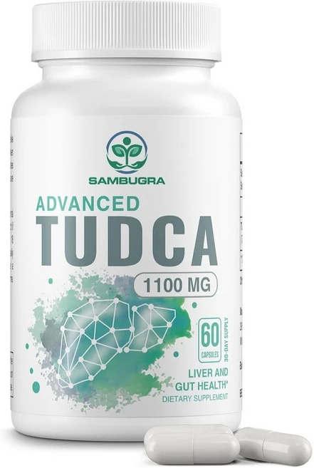 Sambugra TUDCA 투드카 타우린 우르소데옥시콜산 1100mg 60캡슐, 1개, 60정 - 쿠팡