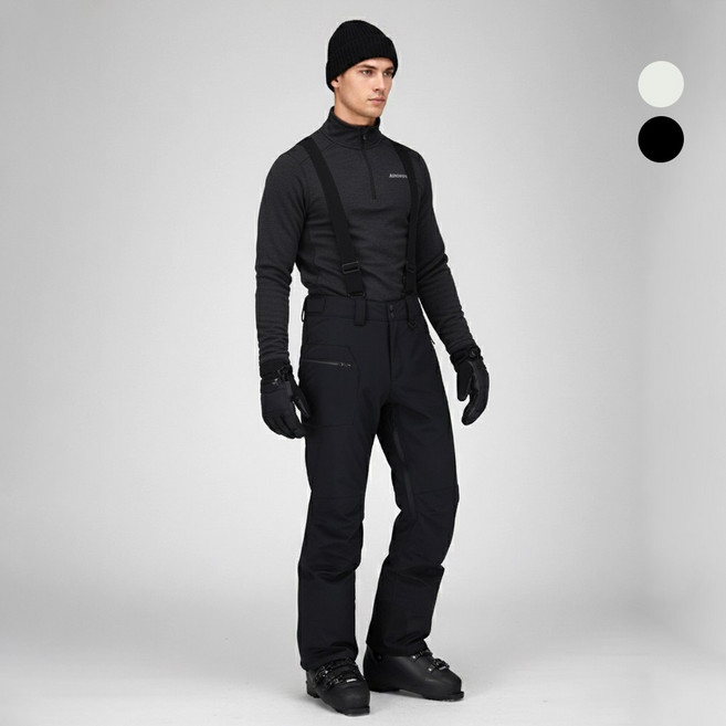SUB22 남녀공용 스키복 팬츠 벤틸레이션 방수지퍼 스키바지