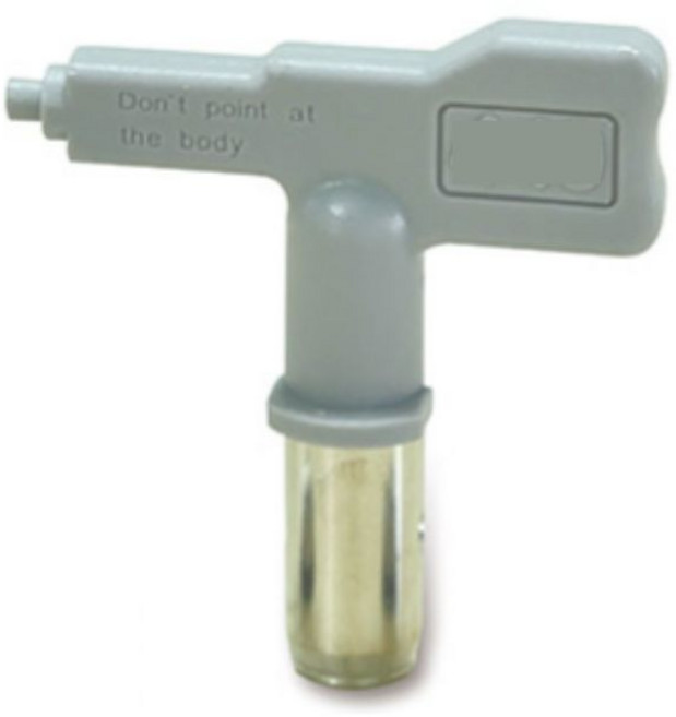 스위치 팁 고압용 나비팁 GRACO RAC5 팁과 호환 가능, 1개