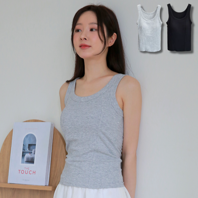 니즐랜드 뒷밴딩 없는 브라캡 모달런닝 4xl까지 2p