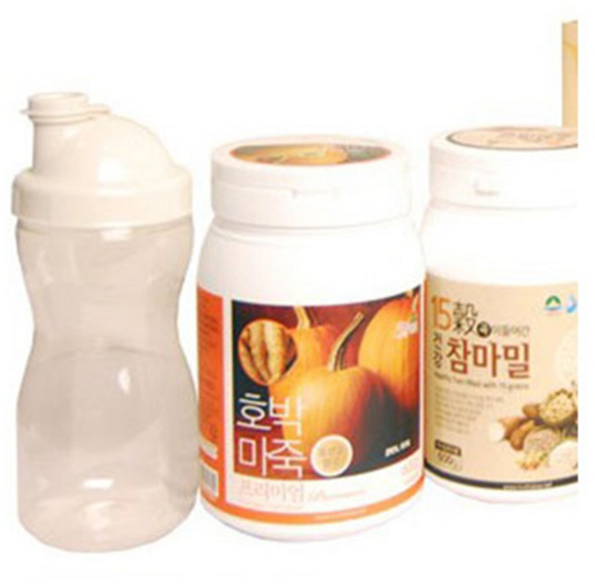 온가족 간편한끼 호박마죽 15곡 참마밀 쉐이크컵 건강하고 든든한 식사대용 마죽, 600g, 1개
