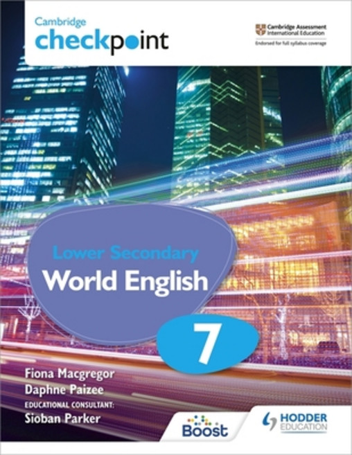 (영문도서) Cambridge Checkpoint Lower Secondary World English Student's Book 7: Hodder Education Group Paperback, 9781398311411