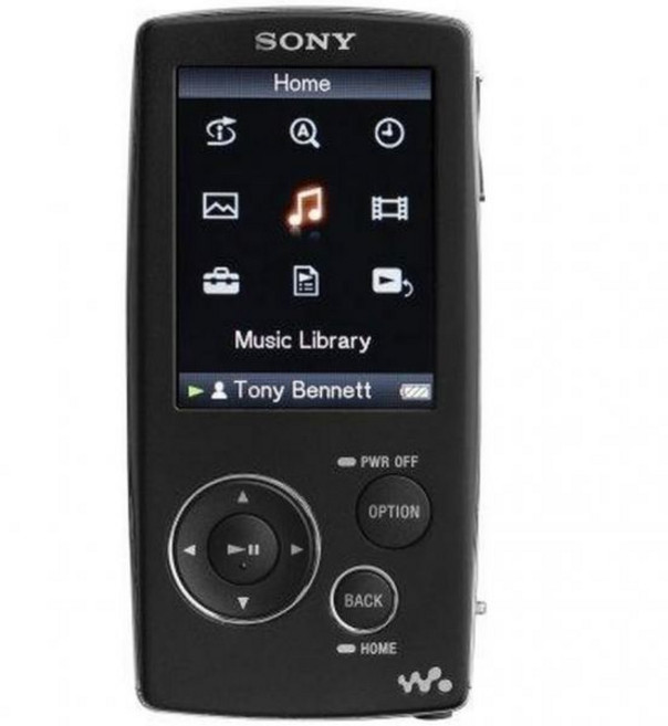 소니 4GB 워크맨 비디오 MP3 플레이어 (검정색)