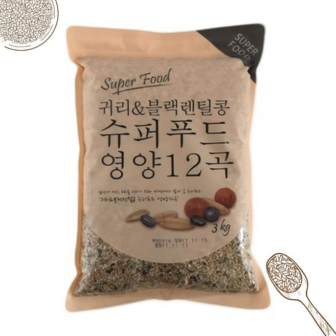 남양농산 햇사래 영양12곡 3kg 잡곡, 1개