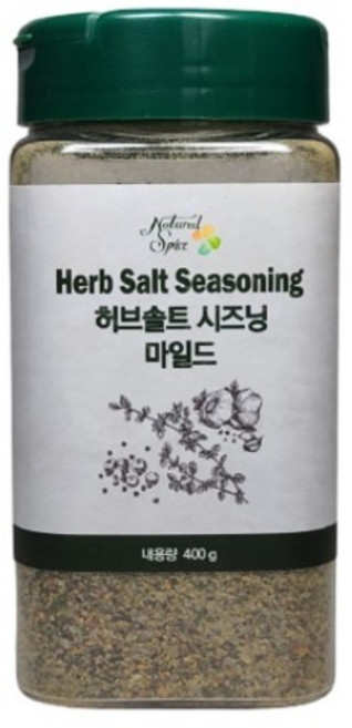 내츄럴스파이스 허브솔트시즈닝 마일드, 400g, 2개
