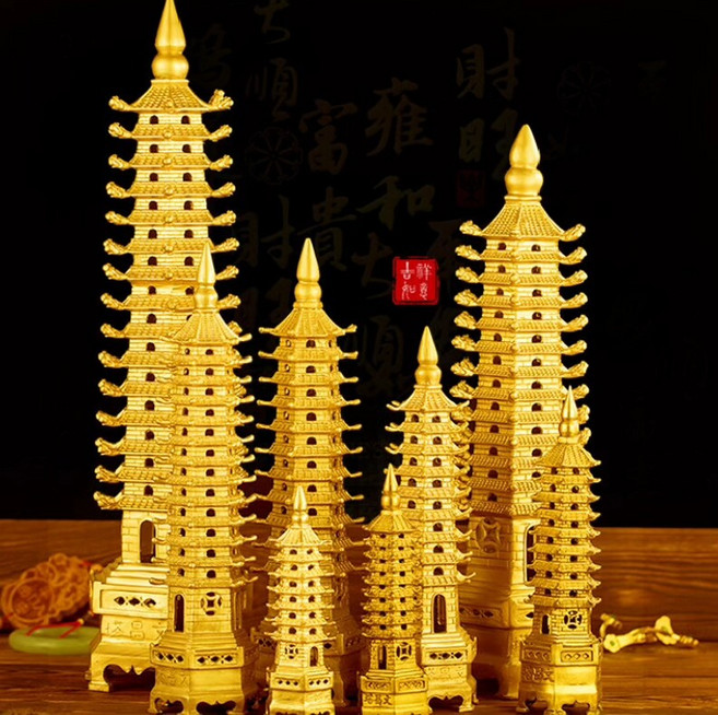 文昌塔 均已祈福, 如圖所示, 1個