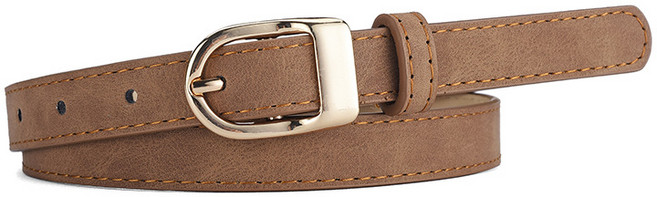 아이마이미마인 여성용 버클 슬림 기본 벨트