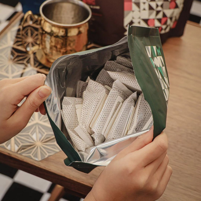 15개입 드립백커피 4종 티어커피, 루비 블렌드, 10g, 1개