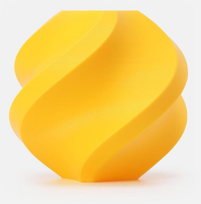 Bambu Lab PLA 기본 필라멘트 1.75mm 1kg 스풀 - PLA 3D 프린터 필라멘트 매끄러운 마감 낮은 뒤틀림 쉬운 인쇄 Bambu Lab 및 대부분의 FD, 해바라기 옐로우 (10402)