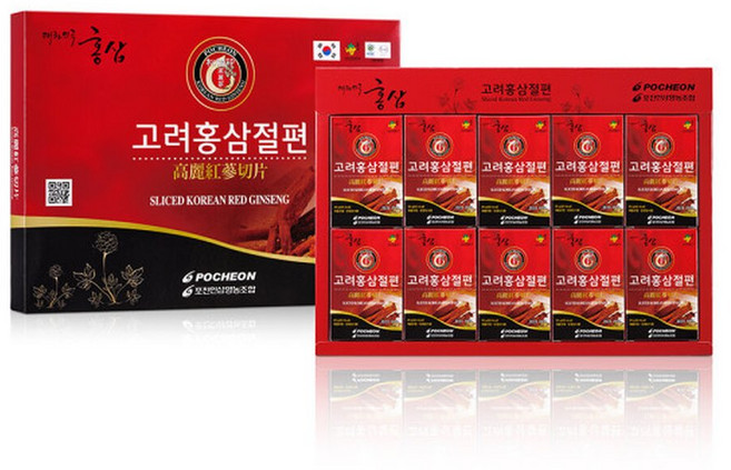 고려홍삼절편4년근 20g 10개입 1개, 10개