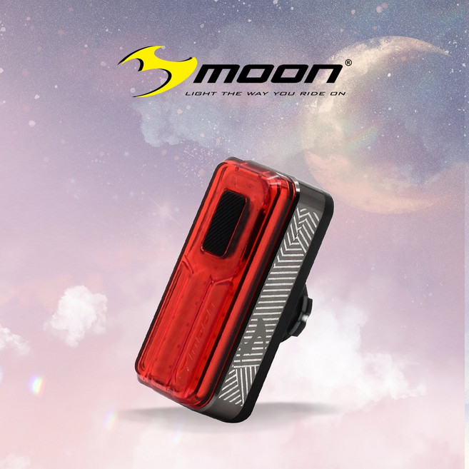 문라이트 헬릭스 100루멘 자전거 후미등, 1개