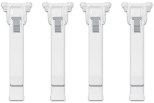 가온스토어 접이식 밥상다리 책상 교자상 상다리 높이조절, 화이트, 4개