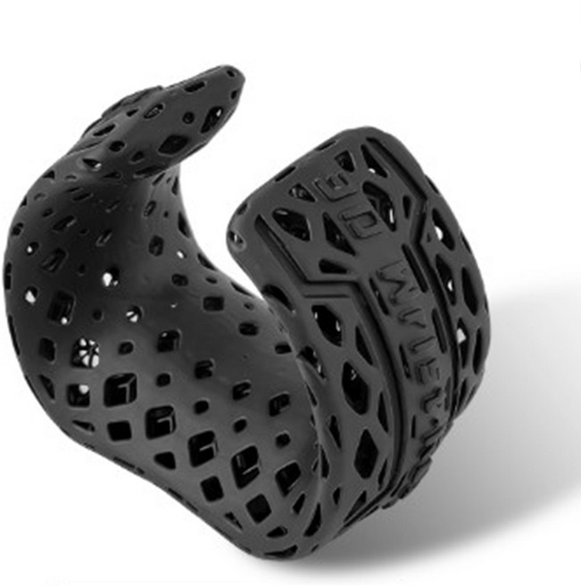 제로썬 마우스손목받침대 키보드손목받침대 젤리 에어셀 팜레스트 쿠션 게이밍 고급형, 1개, 블랙