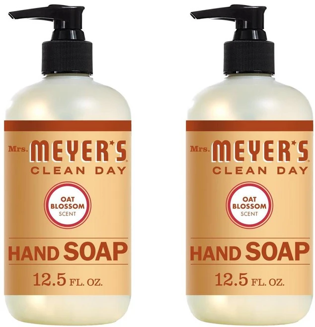 Mrs. Meyers Clean Day 미세스메이어스클린데이 핸드솝 리퀴드 오트 블라썸향 370ml 2팩 - 쿠팡