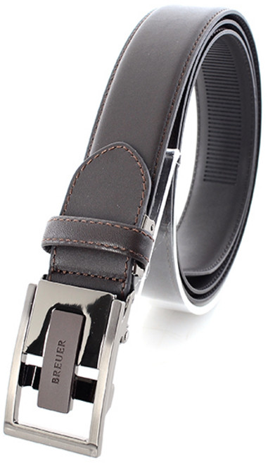 듀퐁셔츠 브로이어 블루 자동 벨트 브라운(TE4SMBTAB106TBW)